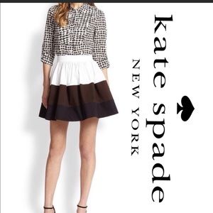Kate spade color block skirt